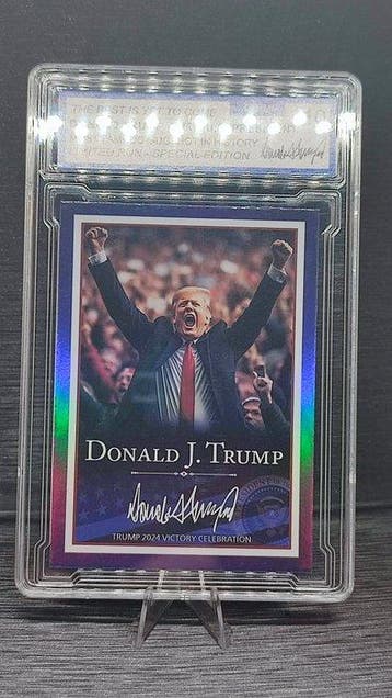 DONALD TRUMP 47th U.S. President - 1 Card, Nieuw