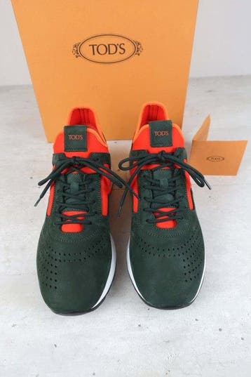 Tods - Deri Sneaker Haki - Sneakers - Maat: EU 41, Vêtements | Hommes, Chaussures