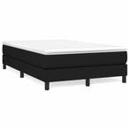 vidaXL Boxspring met matras stof zwart 120x190 cm, Verzenden, Nieuw