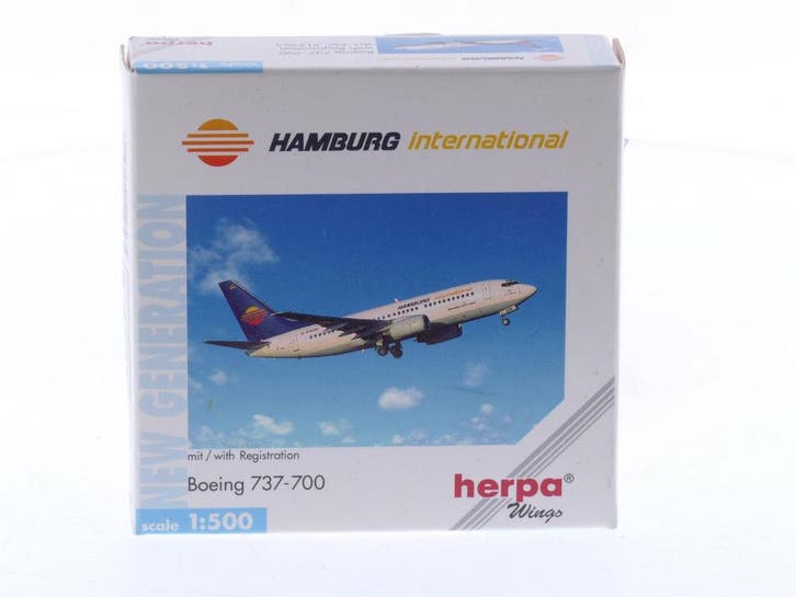 Schaal 1:500 Herpa 512565 Boeing 737-700 Hamburg Internat..., Hobby & Loisirs créatifs, Modélisme | Avions & Hélicoptères, Enlèvement ou Envoi