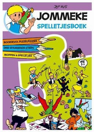 Jommeke spelletjesboek (puzzelstuk) / Jommeke omnibus / 4, Verzenden, Gelezen, Jef Nys