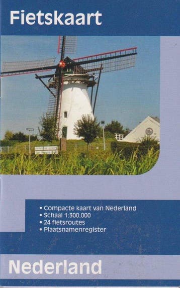 Fietskaart Nederland 9789028727038, Verzenden, Zo goed als nieuw