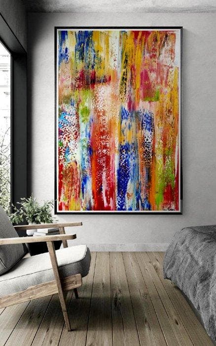 Luc Mora - Spring - XXL, Antiek en Kunst, Kunst | Designobjecten