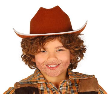Bruine Cowboy Hoed Kind, Verzenden, Nieuw