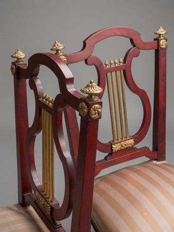 Stoel (2) - Een paar 19e-eeuwse Franse sidestoelen in Louis, Antiek en Kunst