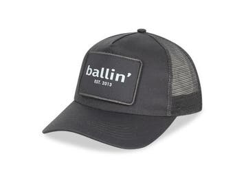 Veiling - Ballin Est. 2013 Trucker cap unisex antraciet grij, Nieuw