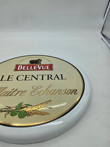 Reclamebord voor het bier Belle-vie - Reclamebord - Metaal, Antiek en Kunst