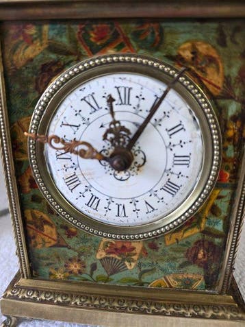 Pendulette d’officier - Japy Freres - laiton, bronze, métal, Antiquités & Art
