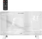 2dekans | Erikssøn Elektrische Kachel - 2000W Heater - wit, Huis en Inrichting, Kachels, Ophalen of Verzenden, Nieuw