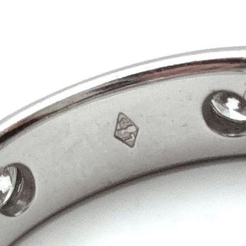 Cartier - Bague - 18 carats Or blanc - stella
