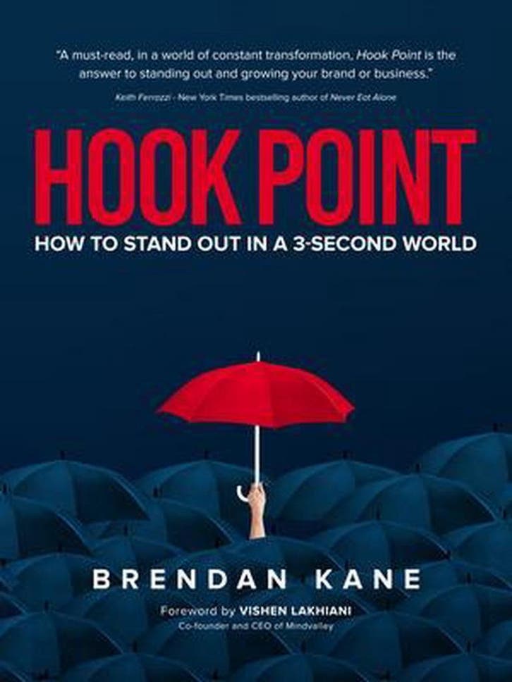 Hook Point: How to Stand Out in a 3-Second World, Boeken, Taal | Engels, Zo goed als nieuw, Verzenden