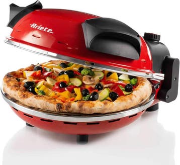 Topdeal! Ariete Pizzaoven 1200W | 32cm vuurvaste steen |..., Verzenden, Zo goed als nieuw, Ariete