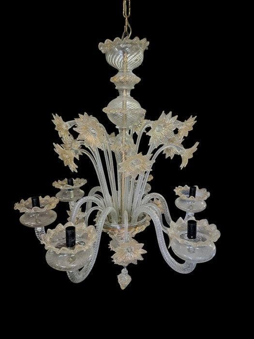 Lustre - Verre de Murano, Antiquités & Art, Antiquités | Éclairage