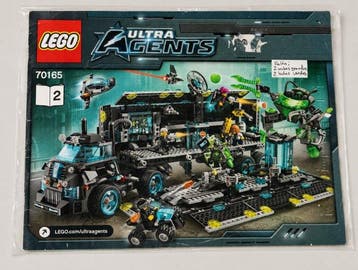 Lego Set - Ultra Agents - Ultra Agents Mission HQ 70165, Nieuw