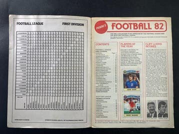 Panini Complete Sticker Album Football 82 - English and, Nieuw