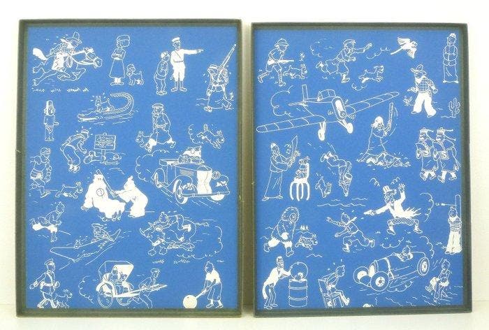 Hergé - Lege Opbergdoos Escale à Paris - Voor De 22, Boeken, Stripverhalen