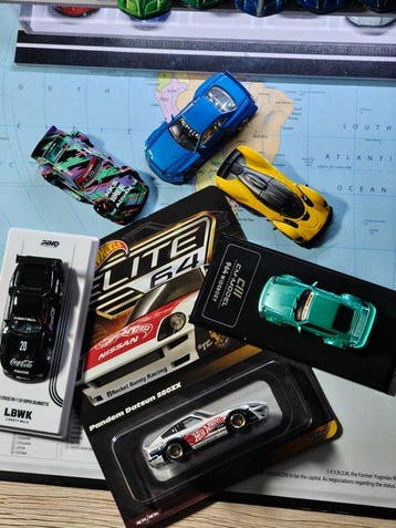 Hot Wheels, ot 1:64 - Modelauto (6) - Hot wheels elite64