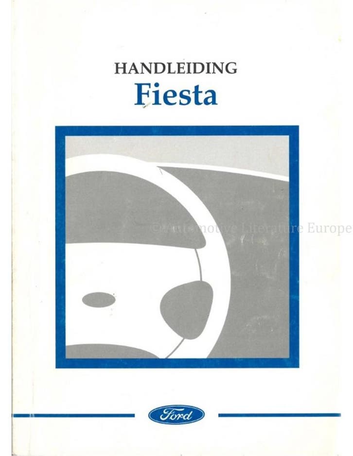 2003 FORD FIESTA INSTRUCTIEBOEKJE NEDERLANDS, Autos : Divers, Modes d'emploi & Notices d'utilisation