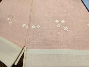 Handdoek (4) - 110 cm - 57 cm - Vintage handdoeken