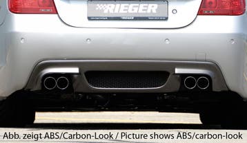 Rieger diffuser | 5-Serie E60: -08 (tot Facelift), 08- (vana, Verzenden