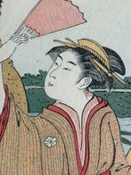 Stroll along the Sumida River. - Katsukawa Shunch  (act