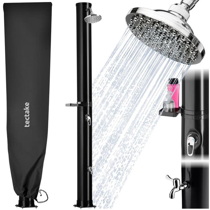 Zonnedouche Orinoco 40 l - zwart, Bricolage & Construction, Sanitaire, Envoi