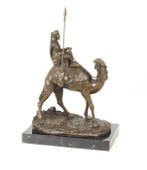 sculptuur, Beautiful Bronze Sculpture of a Dromedary and, Antiek en Kunst