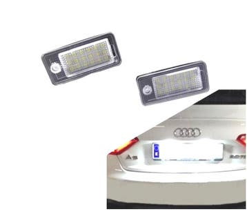 Eclairage de Plaque D´immatriculation Led Pour Audi Q7 06-12, Verzenden