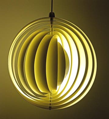 Louis Poulsen - Verner Panton - Plafondlamp - maanhanglamp -