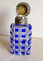 Flacon de parfum - Cristal - Vitorian Silver, Antiquités & Art