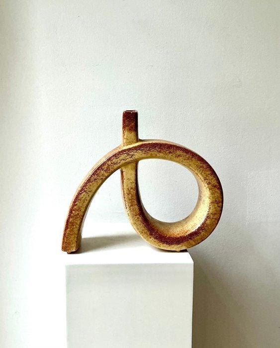 Bertoncello - Roberto Rigon - Vaas - Keramiek, Antiquités & Art, Curiosités & Brocante