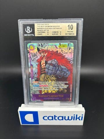 One Piece - 1 Graded card - One Piece - Eustass Captain, Nieuw