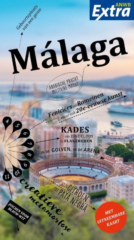 Malaga / ANWB Extra 9789018049454 Karin Evers, Boeken, Reisgidsen, Zo goed als nieuw, Verzenden