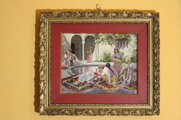 Scuola italiana (XX), reca firma Fabbi - Harem