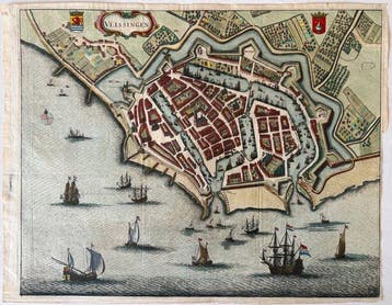 Nederland - Vlissingen; F. de Wit, naar Blaeu - Vlissingen -, Boeken, Nieuw