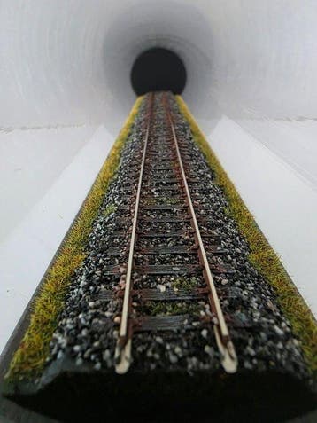 Handmade H0 - Fixation pour train miniature (1) - Tube