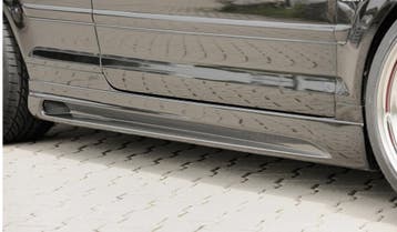 Rieger side skirt | A4 (8H): 04.02- - Cabrio | l stk carbonl, Verzenden, Nieuw, Audi