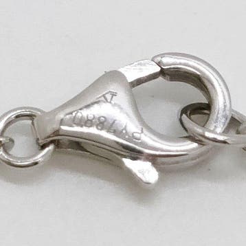 Cartier - Collier - 18 carats Or blanc - cœur