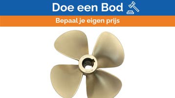 Bieden: Michigan Propellers 4-Blade Brass Propeller GL469 2, Ophalen of Verzenden, Nieuw
