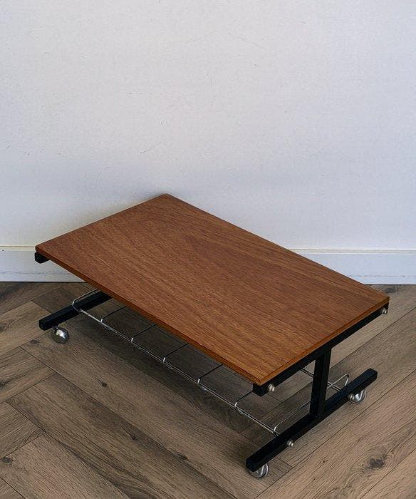 Table dappoint - Bois, Métal, Fer, Aluminium - meuble de, Antiquités & Art, Art | Objets design