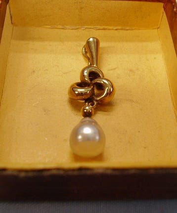 Zonder minimumprijs - Hanger - 8 karaat Geel goud - 3.13ct.