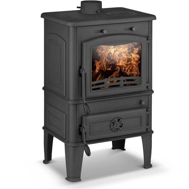 Ferguss Houtkachel 10,2kW | Tweede kansje | OP = OP, Huis en Inrichting, Kachels, Houtkachel, Hout, Gebruikt, Vrijstaand, Verzenden
