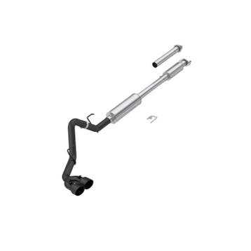 MBRP 15-20 Ford F-150 3in Single Side Exit Armor BLK Catback, Ophalen of Verzenden