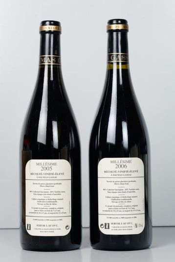 2005 & 2006 Mas de Daumas Gassac - Vin de Pays de lHérault, Nieuw