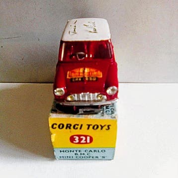 Corgi 1:43 - Modelauto - B.M.C. Mini-Cooper S Monte-Carlo, Hobby en Vrije tijd, Nieuw