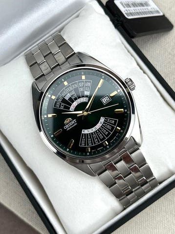 Orient - Multi Year Calendar - Zonder minimumprijs -, Handtassen en Accessoires, Horloges | Heren, Nieuw