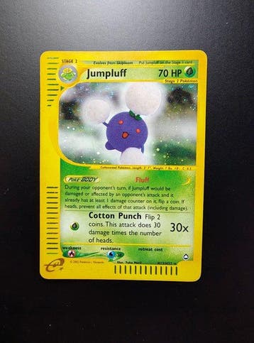 Pokémon - 5 Card - Jumpluff Holo H13/H32 - Magneton Reverse, Nieuw
