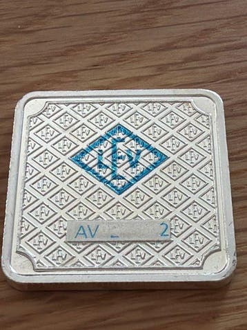Allemagne. Geiger - Schloss Güldengossa, Silberbarren 1 oz