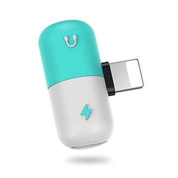 iPhone Lightning Oplader + Headphone Audio Splitter Adapter, Verzenden, Nieuw