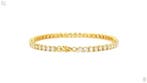 Armband - 14 karaat Geel goud - 8.19ct. tw. Geel Diamant, Nieuw